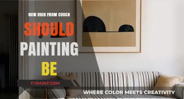 Perfect Placement: Ideal Height for Hanging Art Above Your Couch