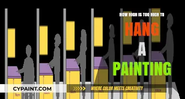 The Perfect Height for Hanging Artwork