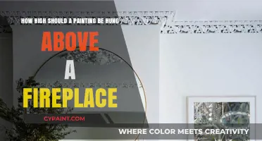 Perfect Height for Hanging Art Above Your Fireplace: Expert Tips