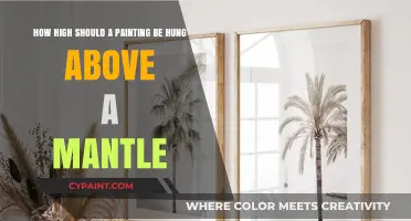 Perfect Placement: Hanging Art Above Your Mantle with Style and Balance