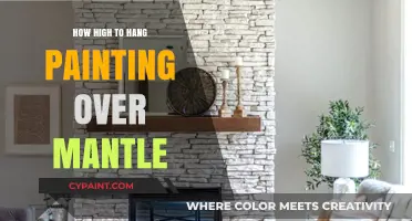 Perfect Height: Hanging Art Over Your Mantle Like a Pro