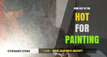 Painting in Heat: When Does Temperature Ruin Your Masterpiece?