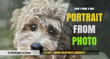 Mastering Dog Portrait Painting: My Step-by-Step Photo-to-Canvas Process