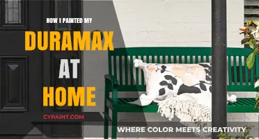 DIY Duramax Transformation: My At-Home Paint Job Journey