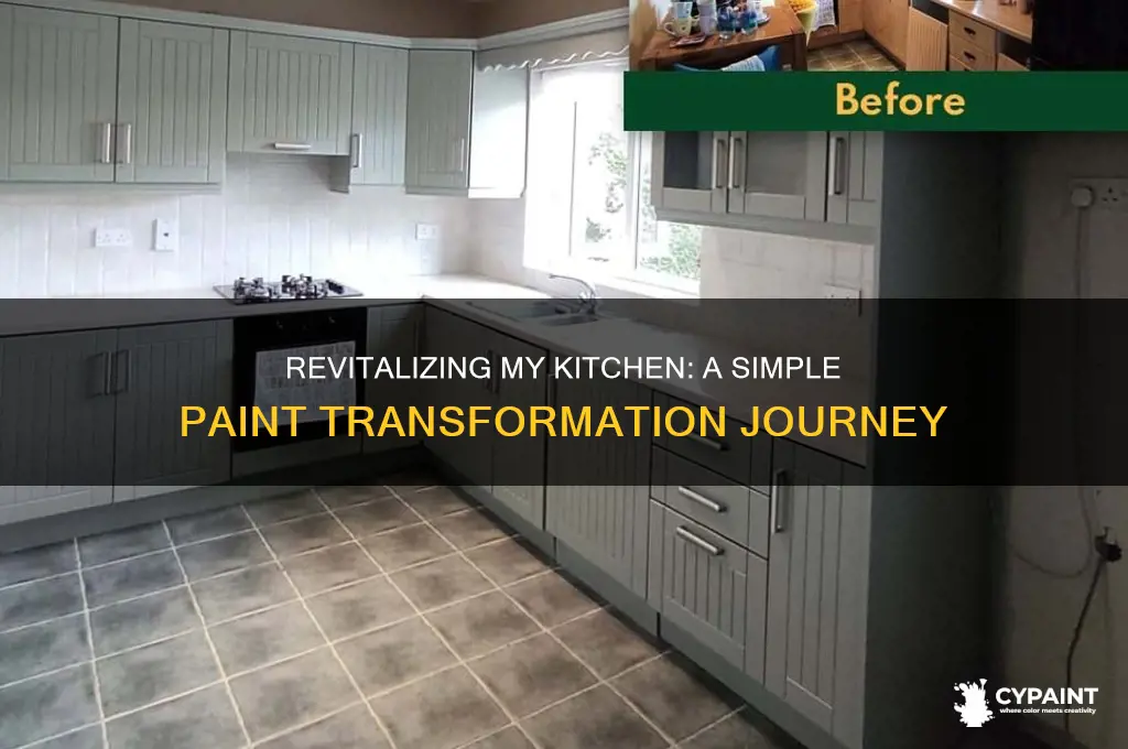 how i transformed my kitchen with paint