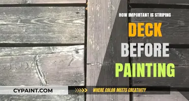 Why Striping Your Deck Before Painting is Crucial for Longevity