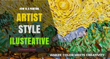 Exploring the Illustrative Techniques Behind a Painter's Unique Artistic Style