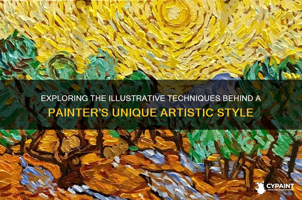 how is a painting artist style ilusteative