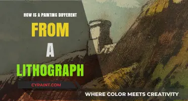 Painting vs. Lithograph: Understanding the Unique Artistic Techniques