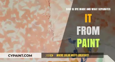 Dye vs. Paint: Unraveling the Color Creation Process