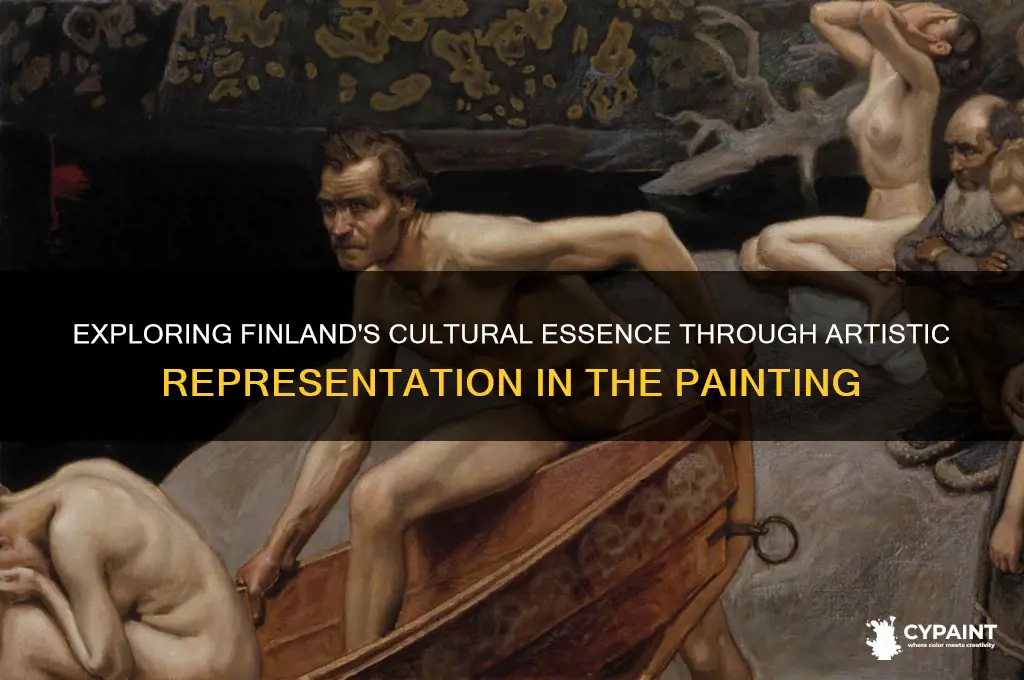 how is finland represented in this painting