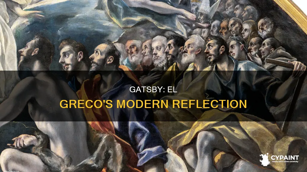 how is gatsby similar to the el greco painting
