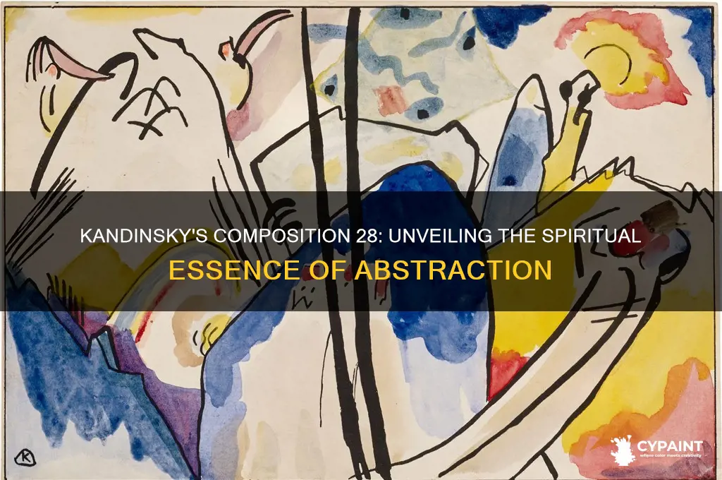 how is kandinsky compositine 28 painting spiritual
