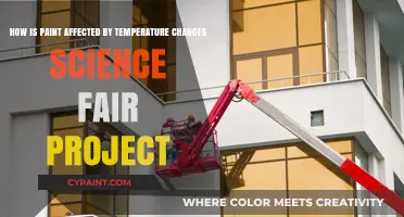Temperature's Impact on Paint: A Science Fair Exploration