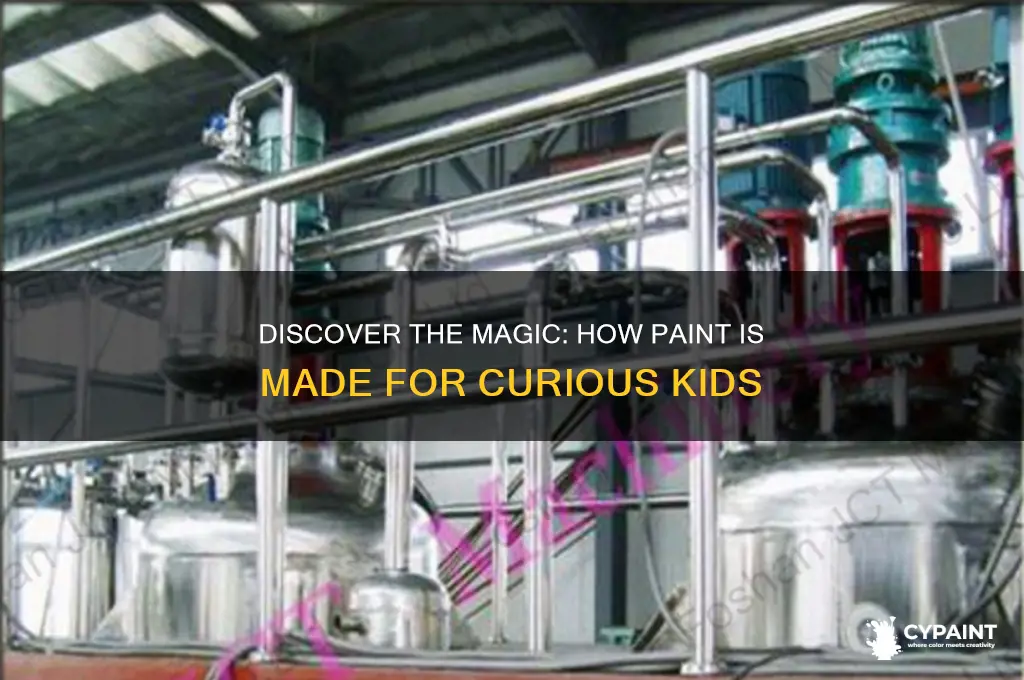 how is paint made info for kids