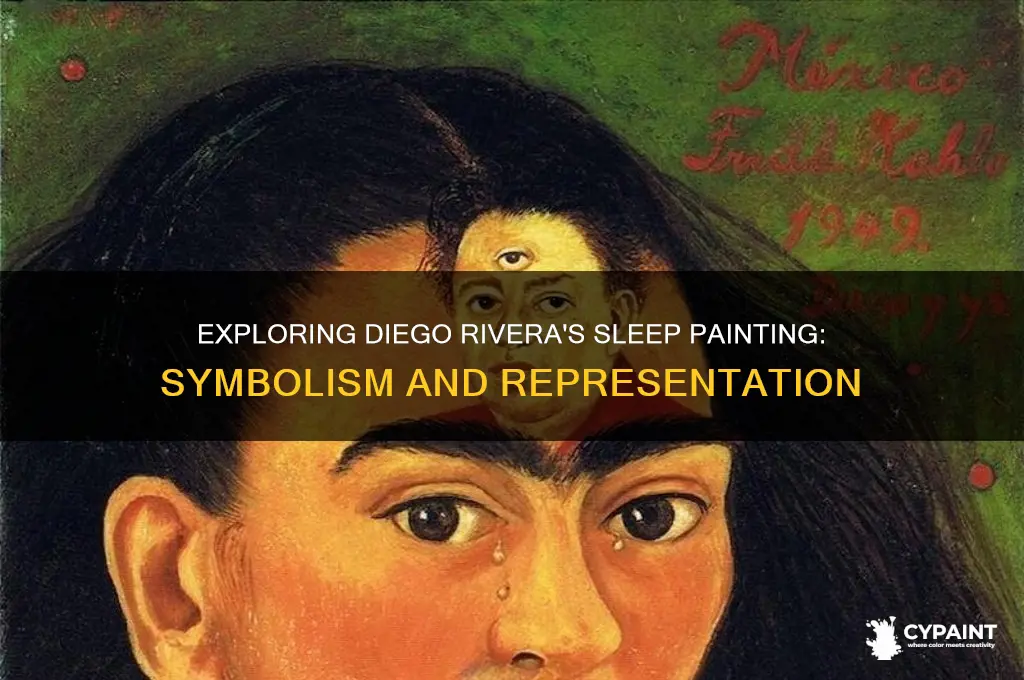 how is the diego rivera sleep painting represented