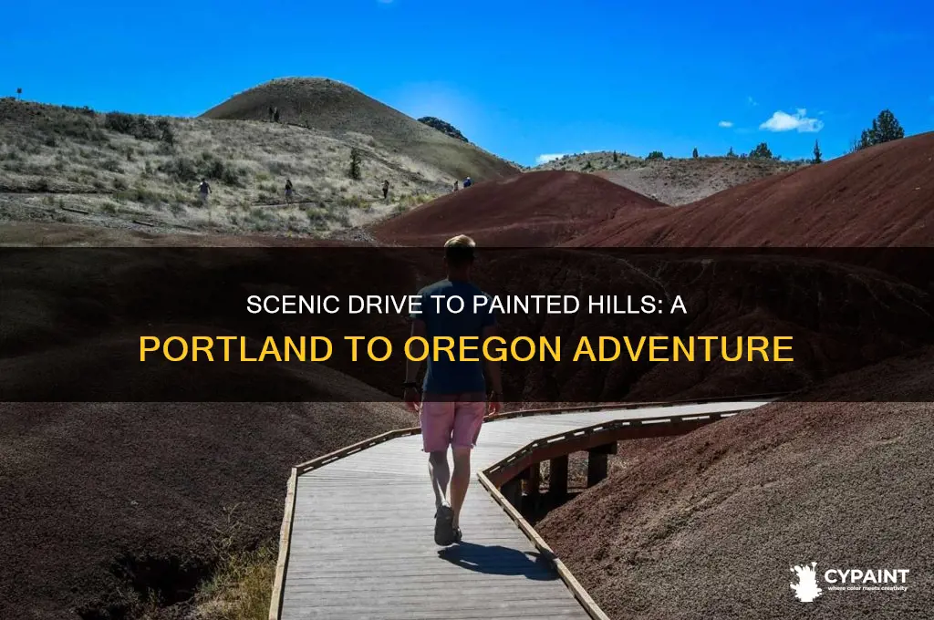 how is the driving up to painted hills from portland
