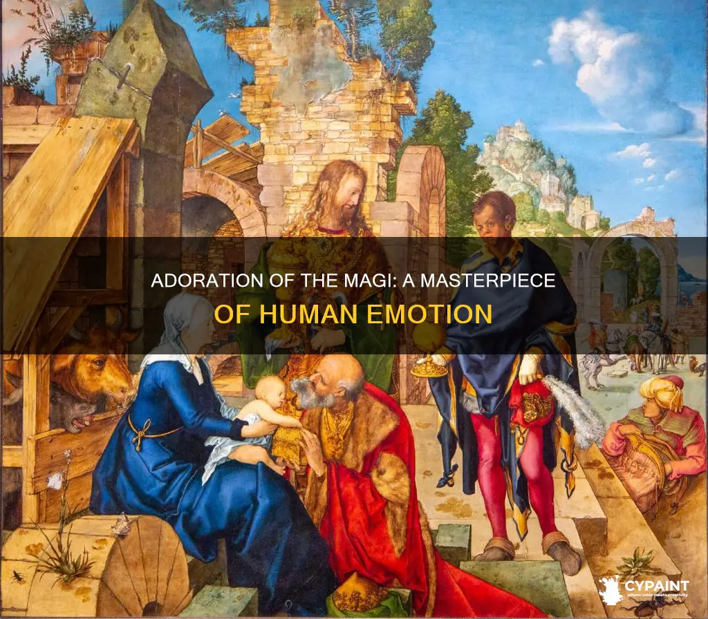how is the painting adoration of the magi inspiring
