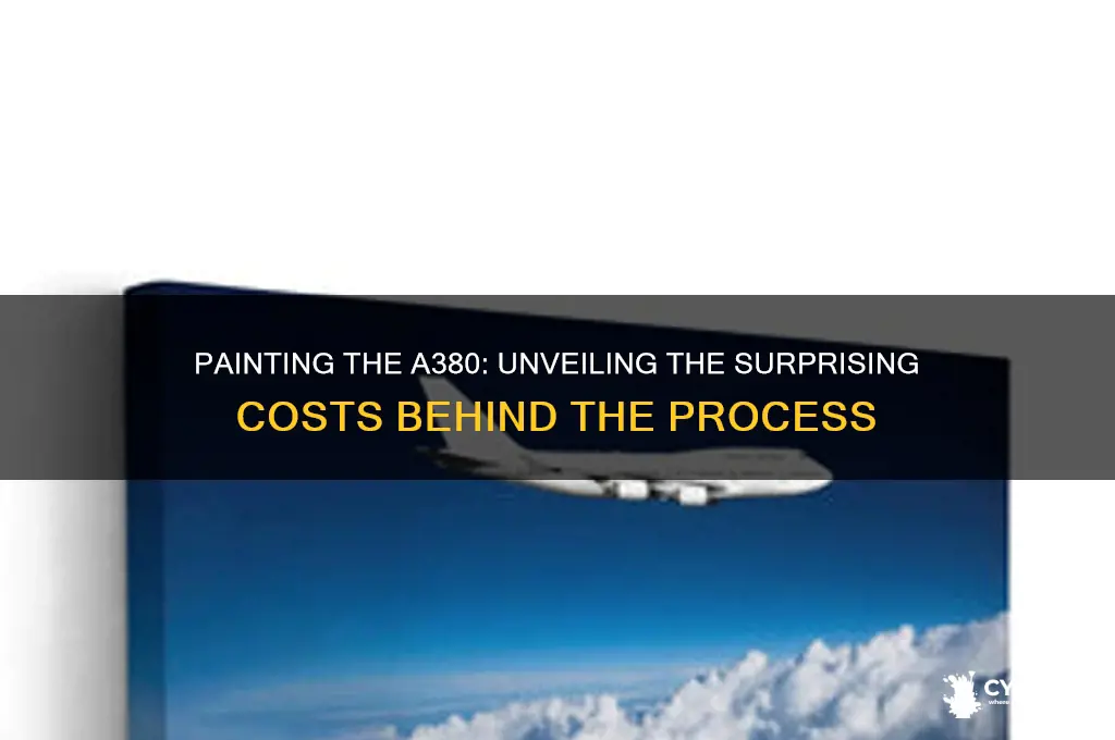 how it cost to paint a380 plane