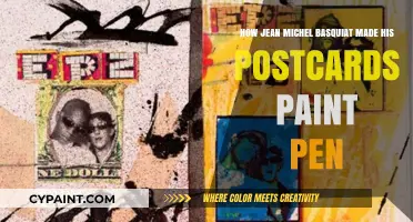 Basquiat's Postcard Art: Paint and Pen