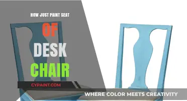 Easy DIY Guide: Painting Your Desk Chair Seat Like a Pro