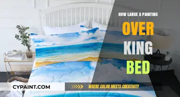 Perfect Size: Choosing the Right Painting Above Your King Bed