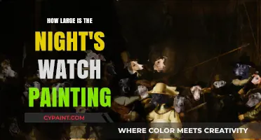 Unveiling the Night's Watch: Size and Scale of the Masterpiece