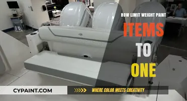 Effective Strategies to Limit Weight Paint Items to One