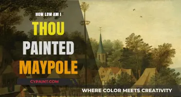 How Low Am I: Decoding the Painted Maypole's Symbolic Depths