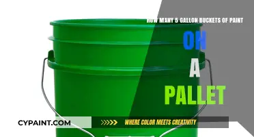 Pallet Paint Storage: How Many 5-Gallon Buckets Fit?