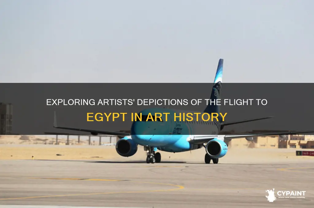 how many artist have painted the flight to egypt painting