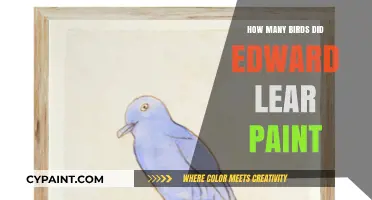 Edward Lear's Avian Artistry: Counting His Painted Birds