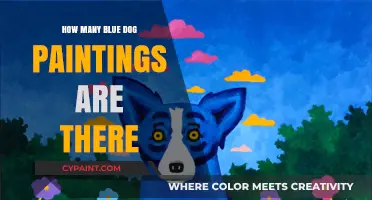 Exploring the Count of Blue Dog Paintings by George Rodrigue