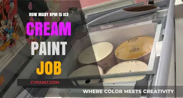Ice Cream Paint Job BPM: Uncovering the Beat's Tempo