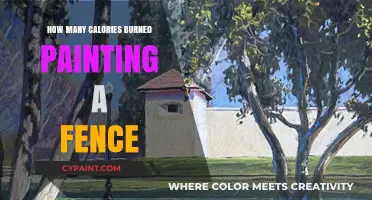 Calories Burned Painting a Fence: Surprising Workout Benefits Revealed