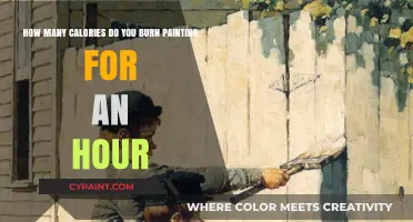 Calories Burned Painting: Unveiling the Surprising Hourly Burn Rate