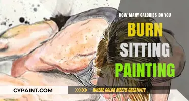 Calories Burned While Sitting and Painting: A Creative Workout?