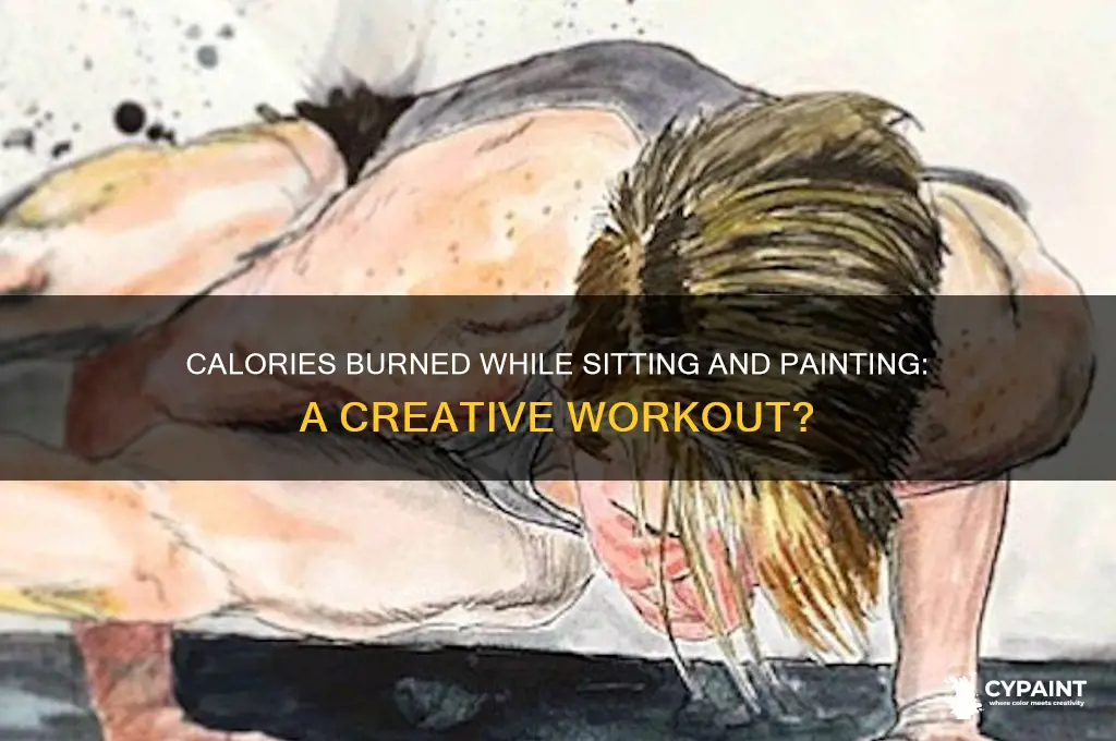 Calories Burned While Sitting And Painting: A Creative Workout? | CyPaint