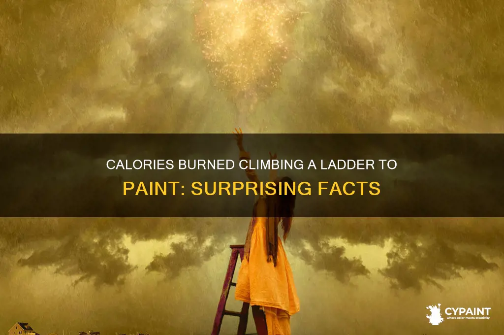 how many calories does climbing a painting burn