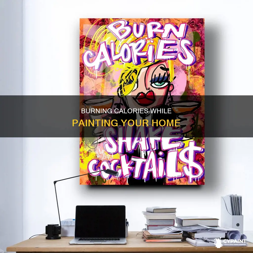 how many calories does painting with a roller burn