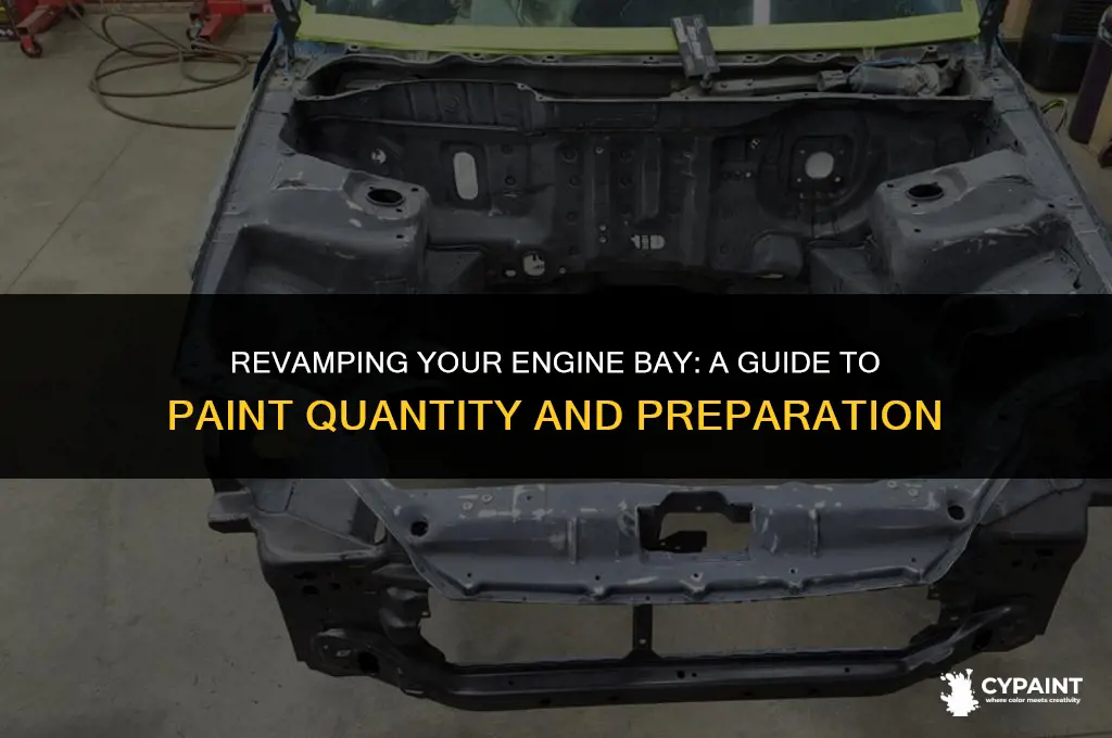 how many can of paint for engine bay
