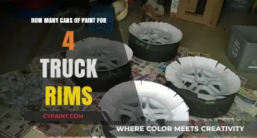 Painting Truck Rims: How Many Cans of Paint?