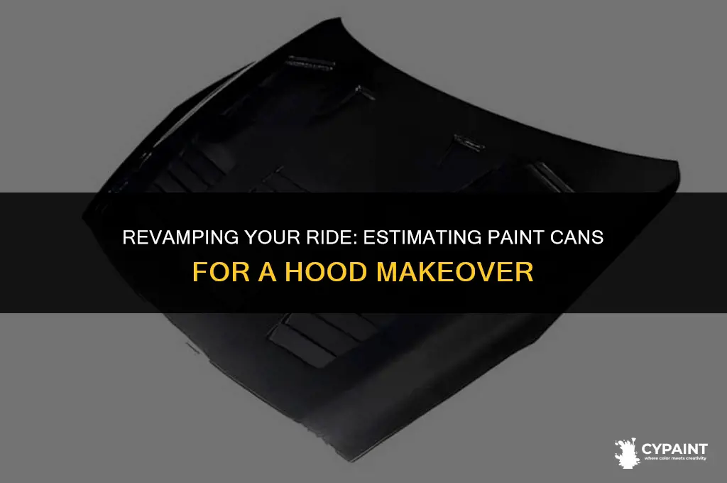 how many cans of paint for a hood