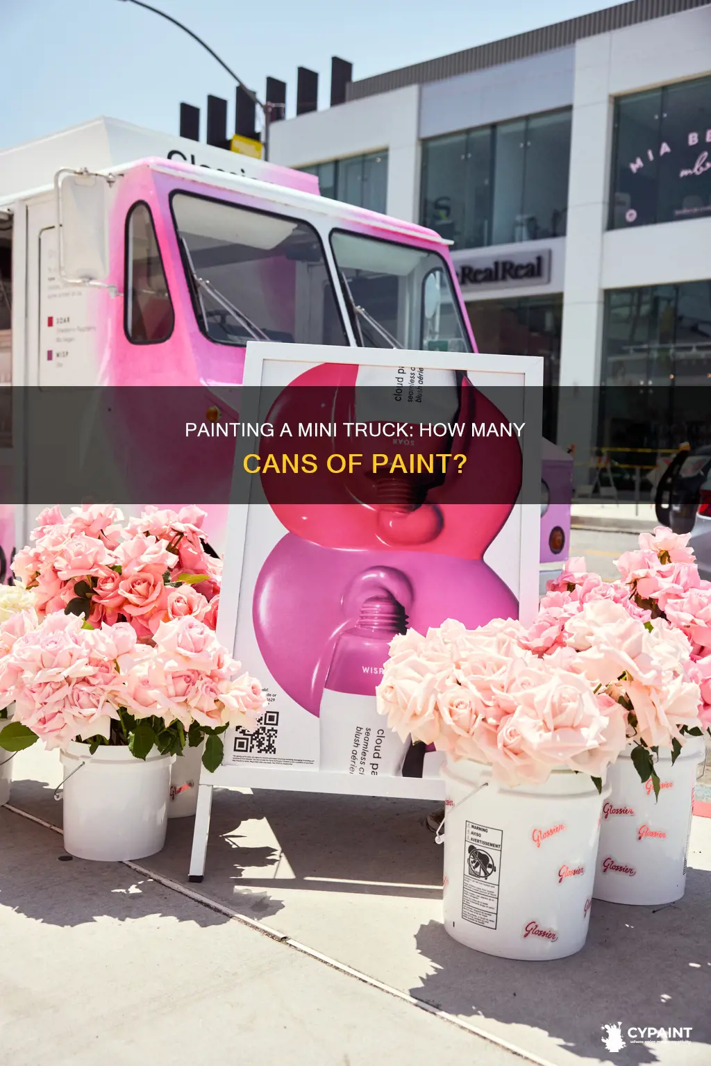 how many cans of paint for a mini truck