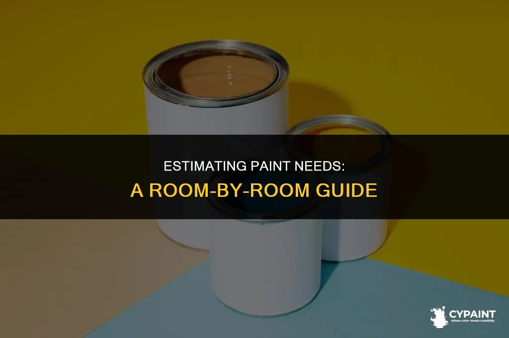 how many cans of paint for a room