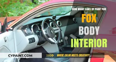 Painting a Fox Body Interior: How Many Cans of Paint?