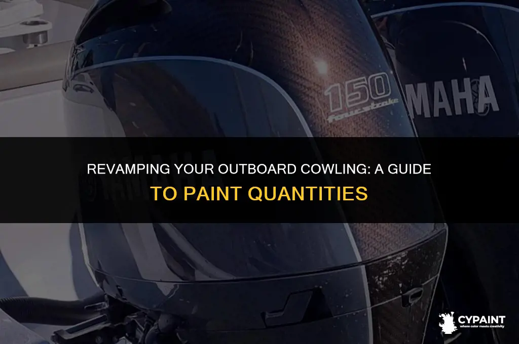 how many cans of paint for outboard cowling
