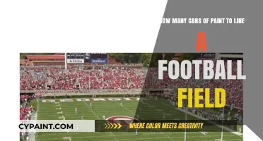 Calculating Paint Cans Needed to Line a Football Field: A Guide