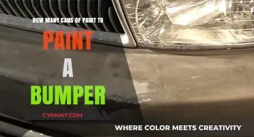 Painting a Bumper: How Many Cans of Paint?