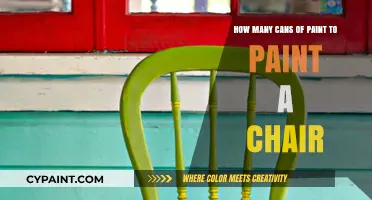 Painting a Chair: How Many Cans of Paint?